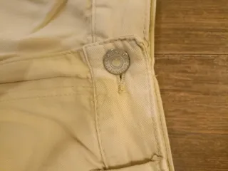 Jeans cargo beige donna