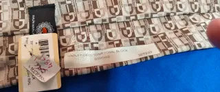 Corbata Harley Davidson Seda Marrón