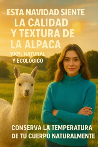 Prendas de Alpaca 100% Natural
