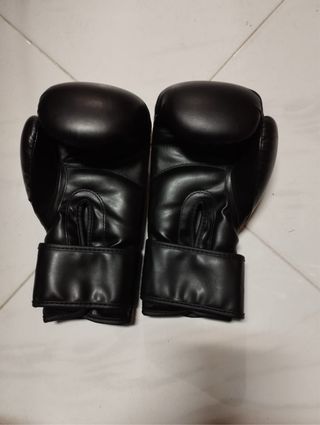 Guantes Boxeo Fujimae Basic Negros