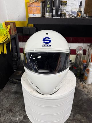 Casco Sparco Kart/Moto Blanco