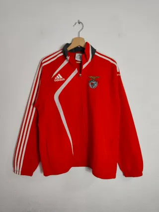Chaqueta Adidas Roja y Blanca