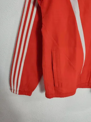 Chaqueta Adidas Roja y Blanca