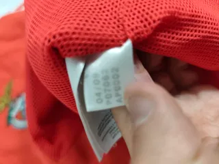 Chaqueta Adidas Roja y Blanca