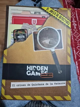 Juego Hidden Games: El Crimen de QuintanaSIN ABRIR
