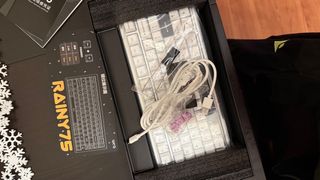 Teclado Mecánico WOBKEY Rainy75 RGB Plata