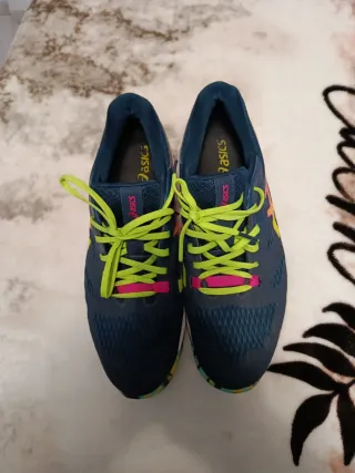 Zapatillas Asics Azul y Multicolor