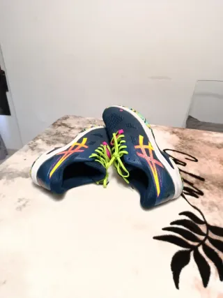 Zapatillas Asics Azul y Multicolor