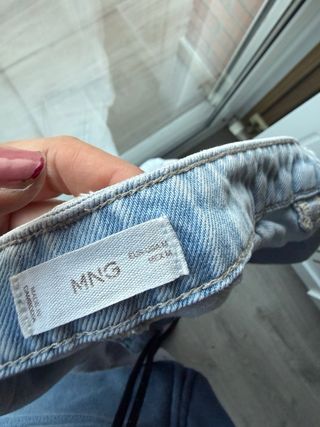 Pantalón cargo vaquero Mango Teen