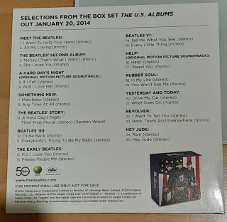 Pack Beatles Live at the BBC + US Albums Sampler