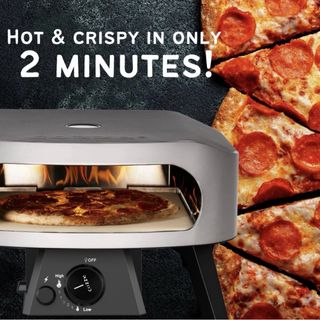 Forno pizza a Gas - Cozze 13” - in acciaio inox