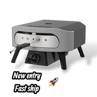 Forno pizza a Gas - Cozze 13” - in acciaio inox