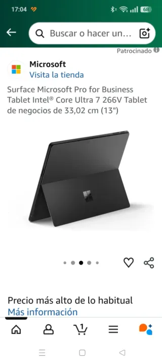 Surface Pro for Business Tablet Intel Core Ultra 7