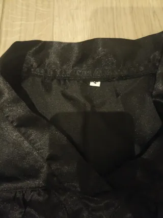 Casaca/blusa casera baserritarra negra talla 4