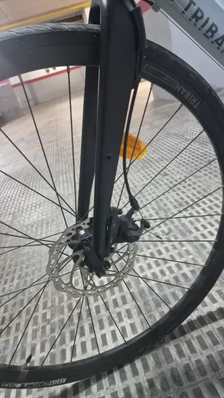 Bicicleta Triban RC120 Gris