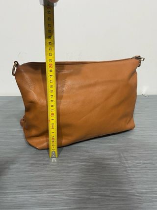 Set 2 borse similpelle marrone