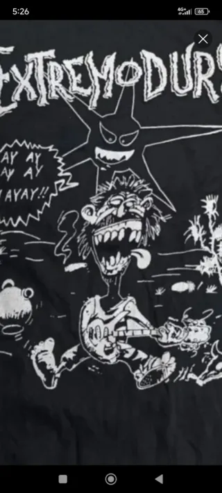 Camiseta Extremoduro Talla L