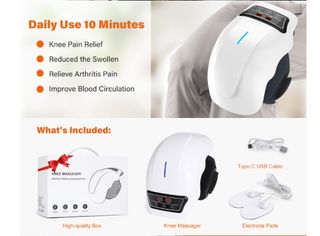 Massaggiatore Ginocchio Bianco