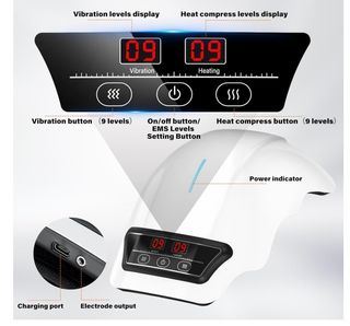 Massaggiatore Ginocchio Bianco