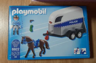Playmobil Remolque Policía 6922