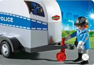 Playmobil Remolque Policía 6922