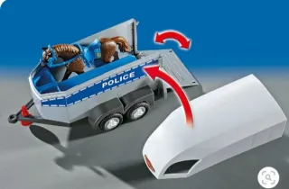 Playmobil Remolque Policía 6922