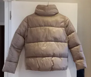 Abrigo acolchado beige Mango