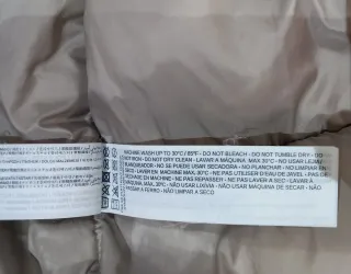 Abrigo acolchado beige Mango