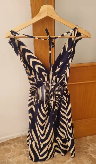 Vestido corto verano estampado