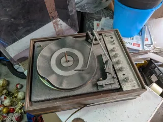 Giradischi augusta Dolly super per recupero pezzi