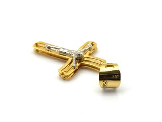 crucifijo oro 18k