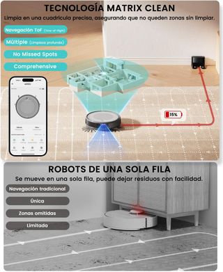 LEFANT M310 Ultra Robot Aspirador y Fregasuelos 3