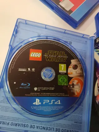 Lote 3 Juegos PS4: FIFA 20, FIFA 18, LEGO Star War