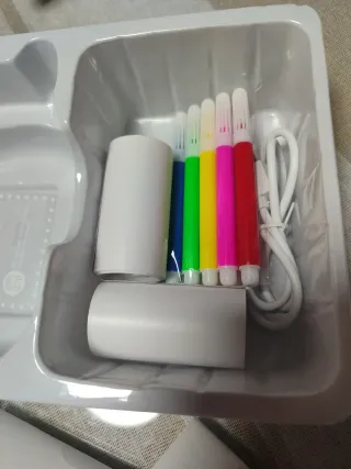 Cámara HiMont Instant Print Unicornio Infantil