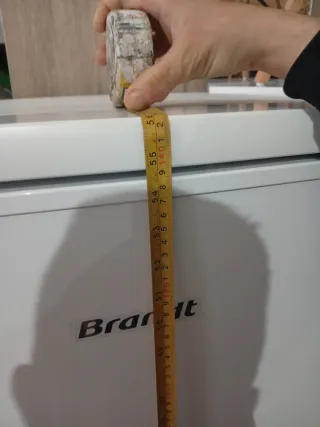 Nevera Congelador Frigorífico Brandt Blanco