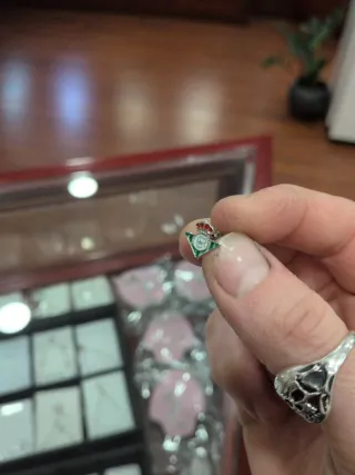 Pendientes Real Betis Plata de Ley