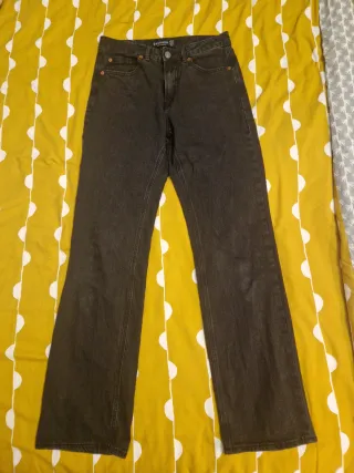 Pantalones Stradivarius negros talla 40