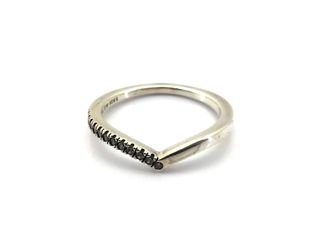 anillo plata 925mm con piedra con circonita t. 14 (17,2 mm)