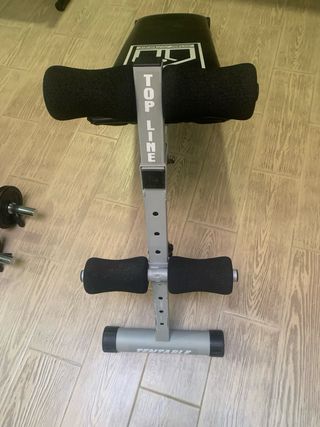 Banco de pesas y abdominales TENTABLE