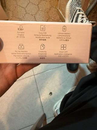 Impresora etiquetas P31S Rolono portátil