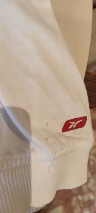 Sudadera Reebok Vintage Blanca