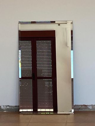 Espejo biselado plata
