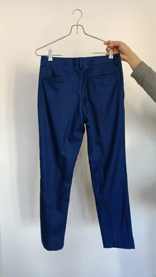 Traje de hombre azul