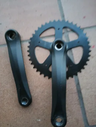 Bielas 170mm Aluminio + Plato 42 Dientes