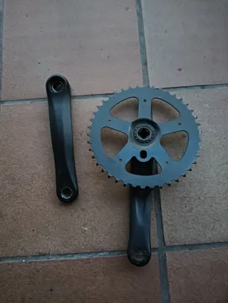 Bielas 170mm Aluminio + Plato 42 Dientes