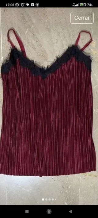 Top lencero tirantes