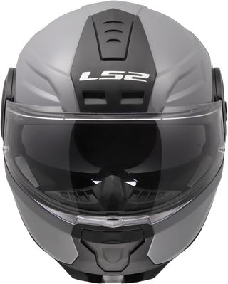 LS2 Casco Moto Modular Scope II Gris para Adultos