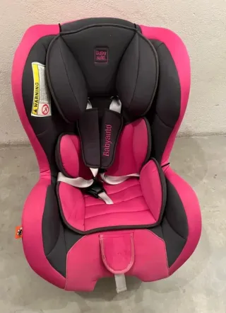 Silla de coche bebé Babyauto rosa