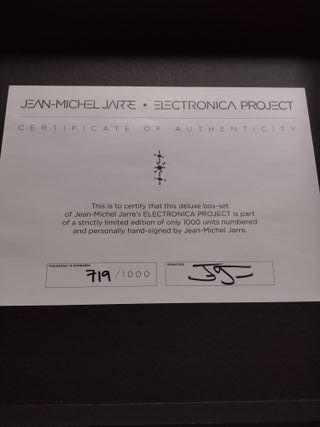 Jean-Michel Jarre Electronica Project Caja Deluxe