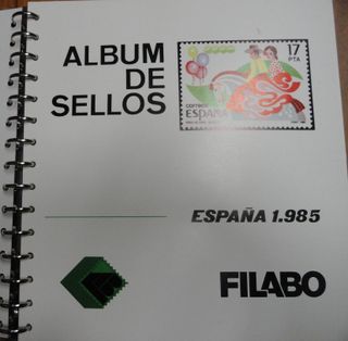 Álbum de sellos España 1985 Filabo
